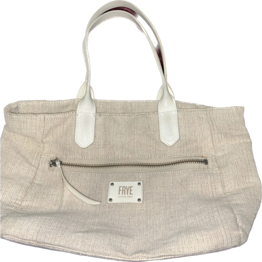 Frye Ivy Jute Tote Bag